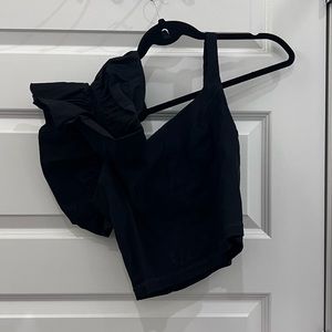 Black Anthropologie tank top